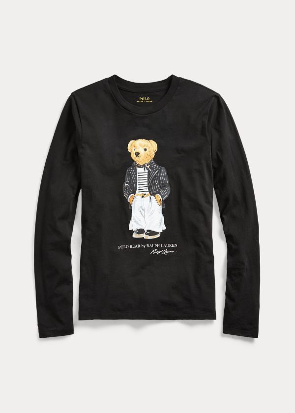 Polo Ralph Lauren Polo Bear Crewneck Skjorter Dame Danmark (WRJCF6930)